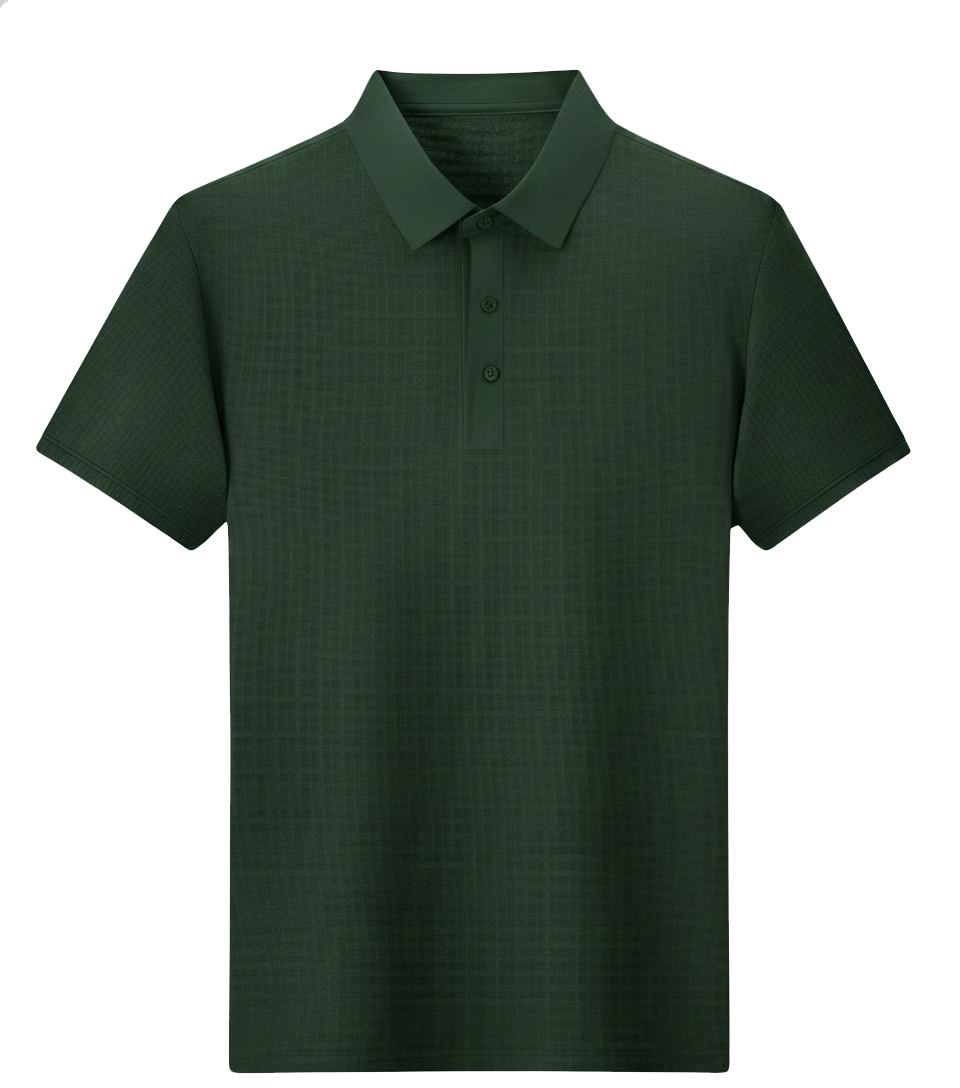 Polo verde escura